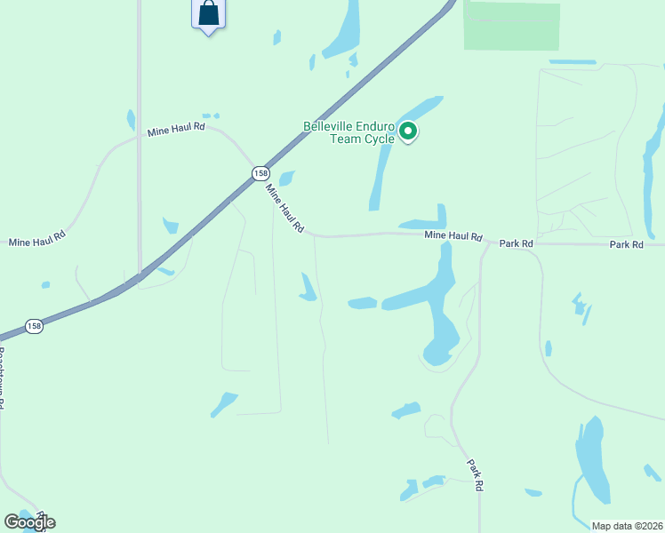 map of restaurants, bars, coffee shops, grocery stores, and more near 250 Hoffmann Lane in Belleville