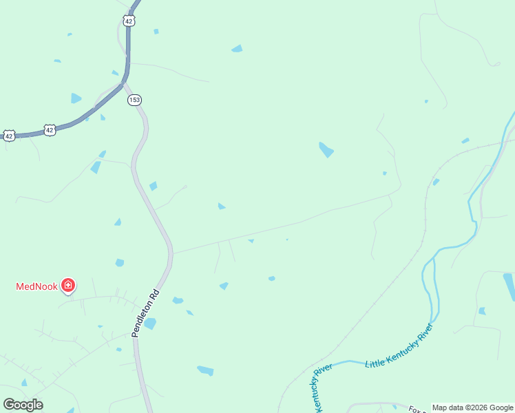 map of restaurants, bars, coffee shops, grocery stores, and more near 292 Wooded Hills Road in Pendleton