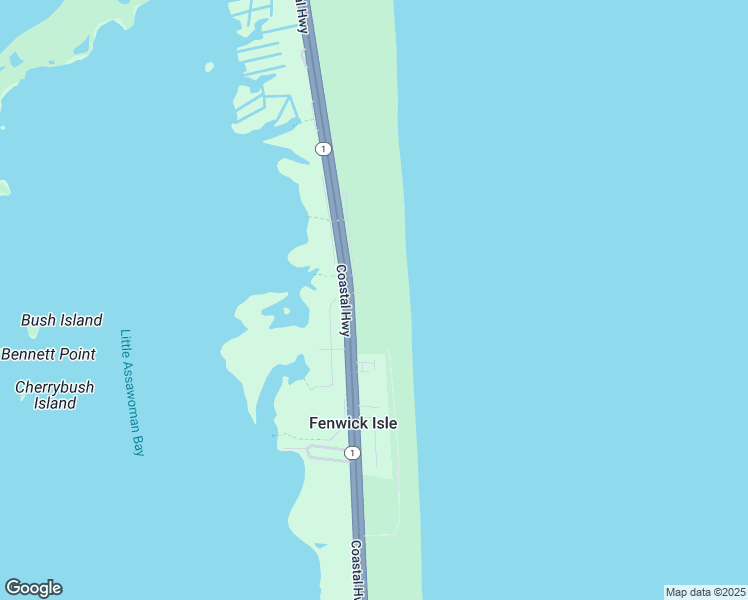 map of restaurants, bars, coffee shops, grocery stores, and more near 40110 Owens Court in Fenwick Island