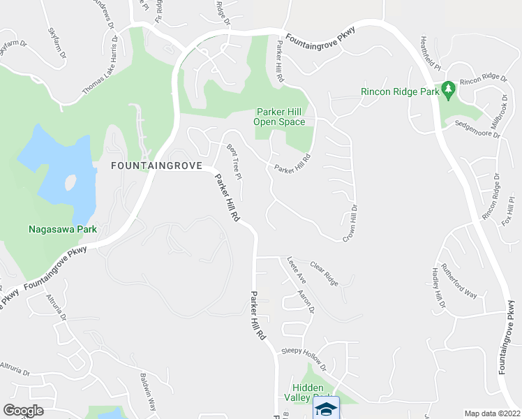 map of restaurants, bars, coffee shops, grocery stores, and more near 3507 Hanover Place in Santa Rosa