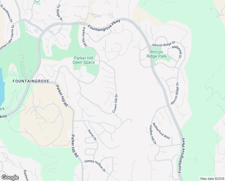 map of restaurants, bars, coffee shops, grocery stores, and more near 3734 Crown Hill Drive in Santa Rosa