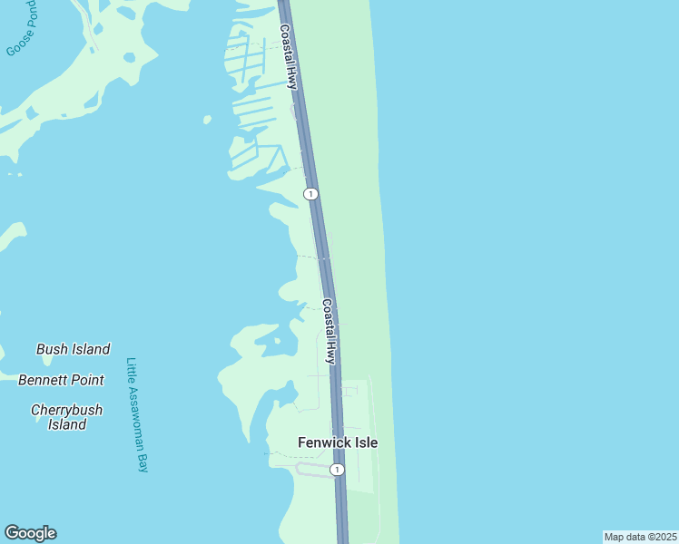 map of restaurants, bars, coffee shops, grocery stores, and more near 40101 East Oceanside Drive in Fenwick Island