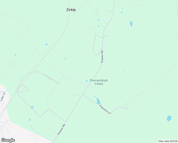 map of restaurants, bars, coffee shops, grocery stores, and more near 2494 Kratzer Road in Harrisonburg