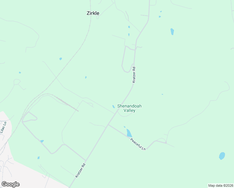 map of restaurants, bars, coffee shops, grocery stores, and more near 2494 Kratzer Road in Harrisonburg