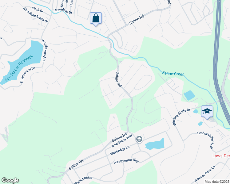 map of restaurants, bars, coffee shops, grocery stores, and more near 822 Autumn Trail in Fenton