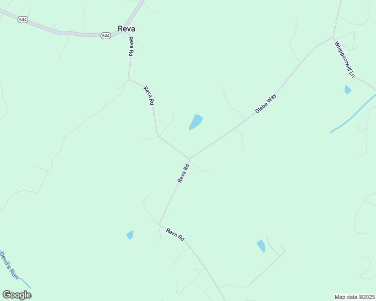 map of restaurants, bars, coffee shops, grocery stores, and more near 6211 Glebe Way in Culpeper