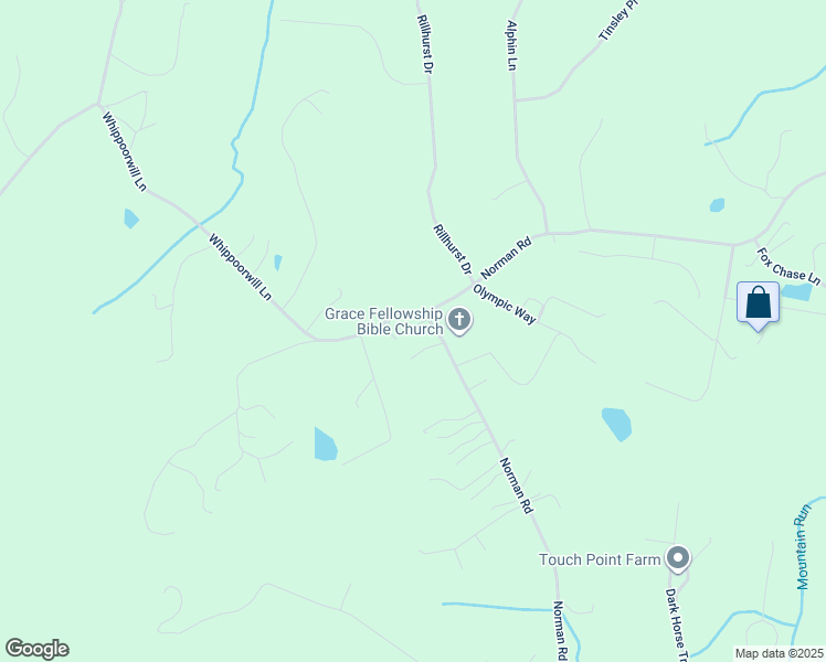 map of restaurants, bars, coffee shops, grocery stores, and more near 16220 Norman Road in Culpeper