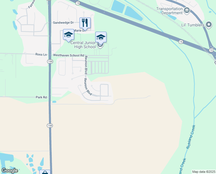 map of restaurants, bars, coffee shops, grocery stores, and more near 2050 Woodsong Way in Belleville