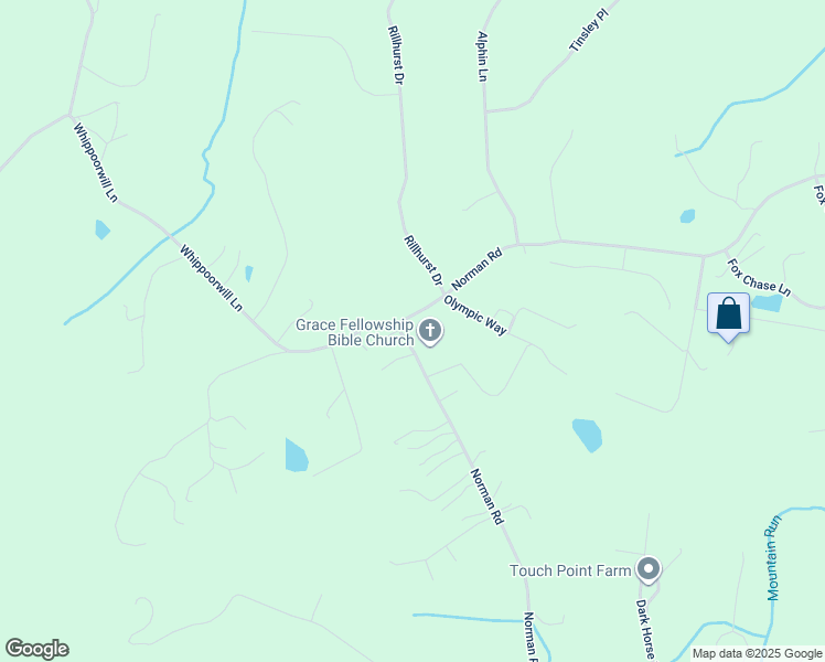 map of restaurants, bars, coffee shops, grocery stores, and more near 16215 Norman Road in Culpeper