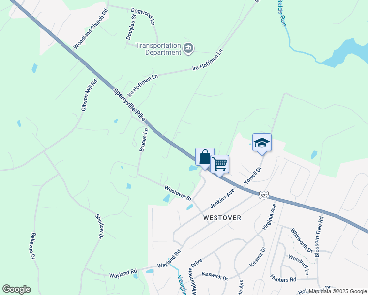map of restaurants, bars, coffee shops, grocery stores, and more near 12215 Sperryville Pike in Culpeper