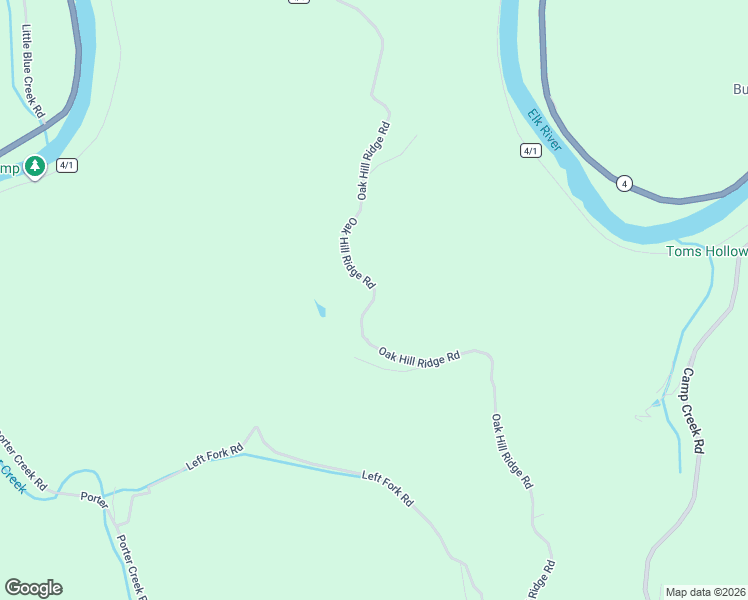 map of restaurants, bars, coffee shops, grocery stores, and more near Oak Hill Ridge Road in Bomont