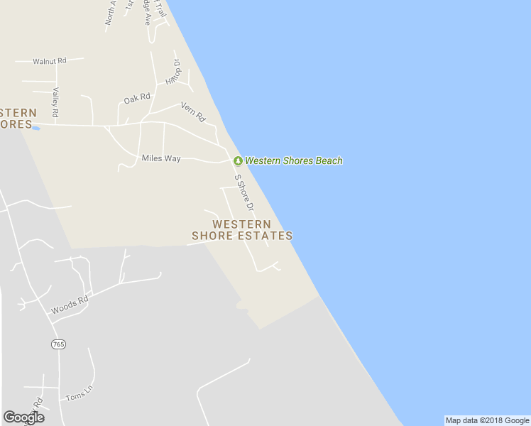 map of restaurants, bars, coffee shops, grocery stores, and more near 3972 South Shore Drive in Port Republic