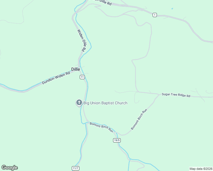 map of restaurants, bars, coffee shops, grocery stores, and more near 4336 Youngs Monument Road in Dille