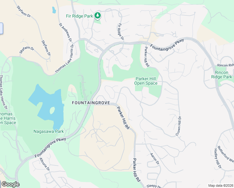 map of restaurants, bars, coffee shops, grocery stores, and more near 2104 Vintage Circle in Santa Rosa