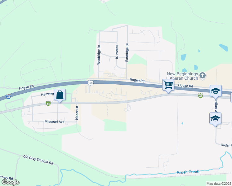 map of restaurants, bars, coffee shops, grocery stores, and more near 2960 West Osage Street in Pacific