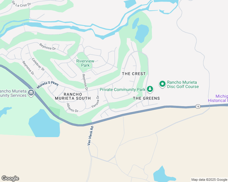 map of restaurants, bars, coffee shops, grocery stores, and more near 7499 Callaway Drive in Rancho Murieta