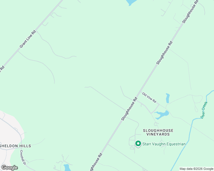 map of restaurants, bars, coffee shops, grocery stores, and more near 7440 Sloughhouse Rd in Elk Grove