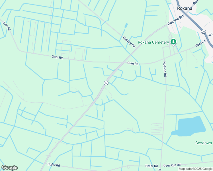 map of restaurants, bars, coffee shops, grocery stores, and more near 36373 Roxana Road in Selbyville