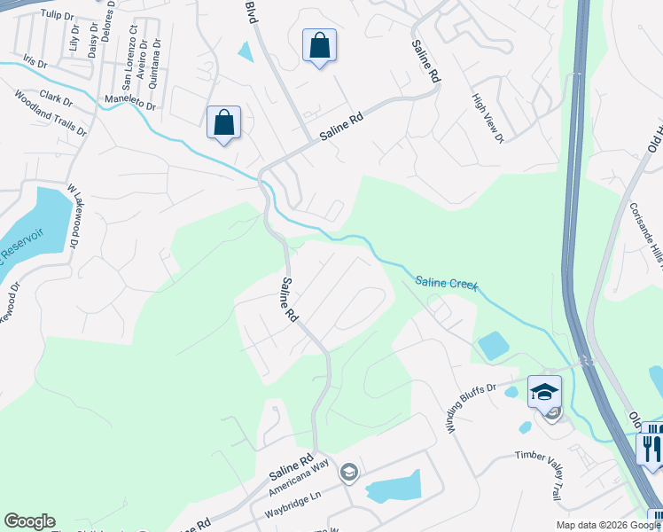 map of restaurants, bars, coffee shops, grocery stores, and more near 750 Boca Chica Drive in Fenton