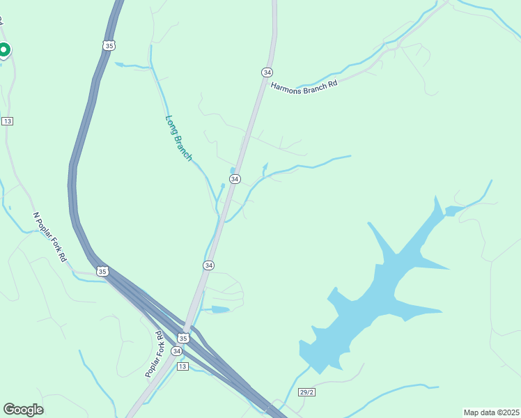 map of restaurants, bars, coffee shops, grocery stores, and more near 5931 West Virginia 34 in Winfield