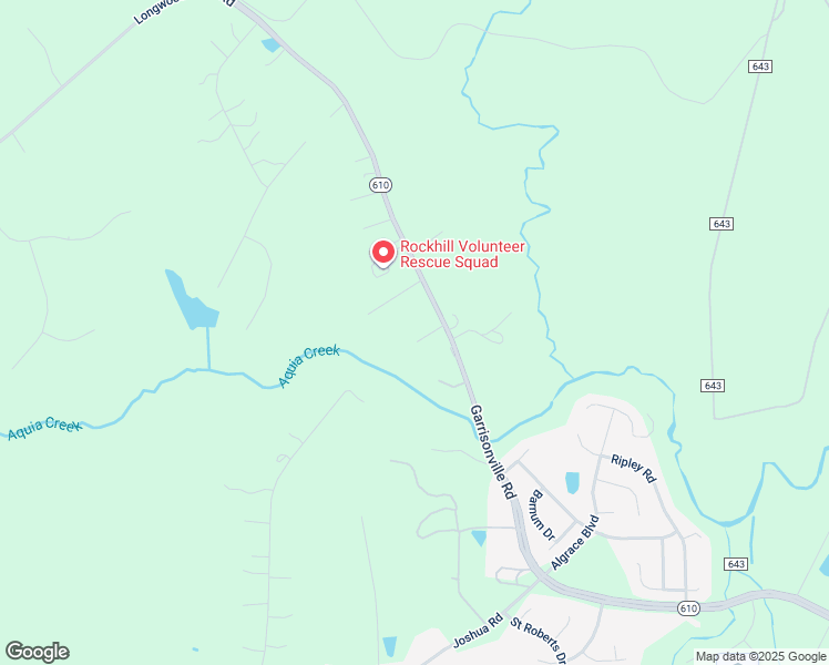 map of restaurants, bars, coffee shops, grocery stores, and more near 1525 Garrisonville Road in Stafford