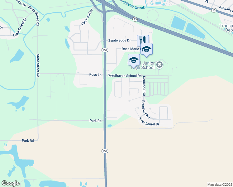 map of restaurants, bars, coffee shops, grocery stores, and more near 2029 Celebration Park Circle in Belleville