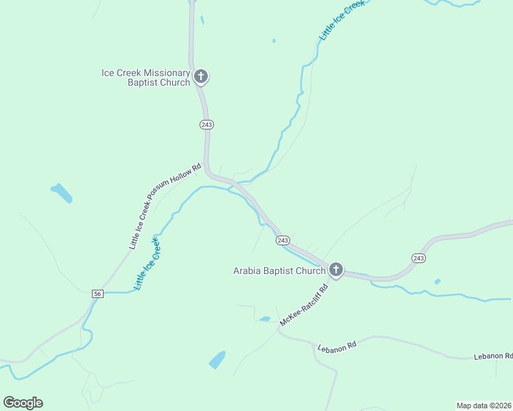 map of restaurants, bars, coffee shops, grocery stores, and more near 4503 Ohio 243 in Ironton