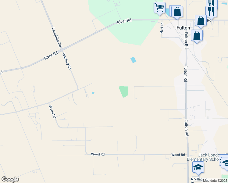 map of restaurants, bars, coffee shops, grocery stores, and more near in Fulton