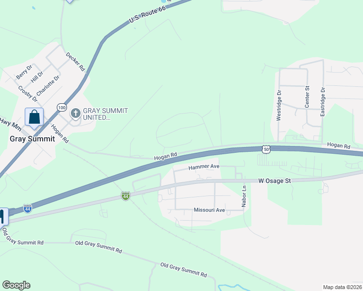 map of restaurants, bars, coffee shops, grocery stores, and more near 2045 Hogan Road in Pacific