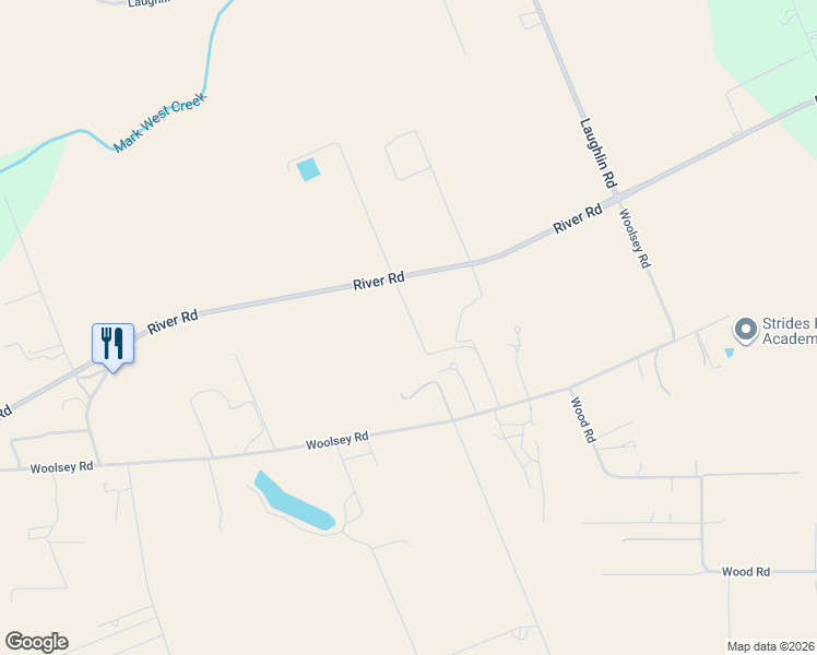 map of restaurants, bars, coffee shops, grocery stores, and more near 3000 River Road in Windsor