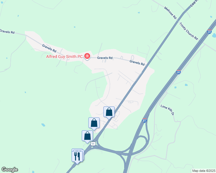 map of restaurants, bars, coffee shops, grocery stores, and more near 4305 Wiltshire Street in Harrisonburg