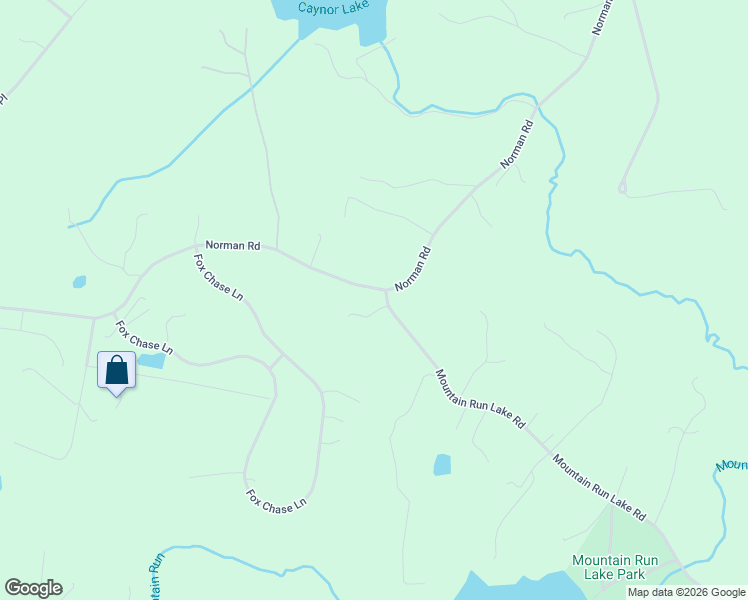 map of restaurants, bars, coffee shops, grocery stores, and more near 9124 Mountain Run Lake Road in Culpeper