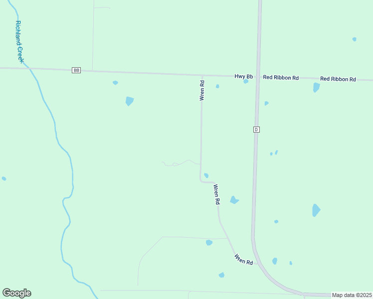map of restaurants, bars, coffee shops, grocery stores, and more near 13424 Wren Road in Versailles
