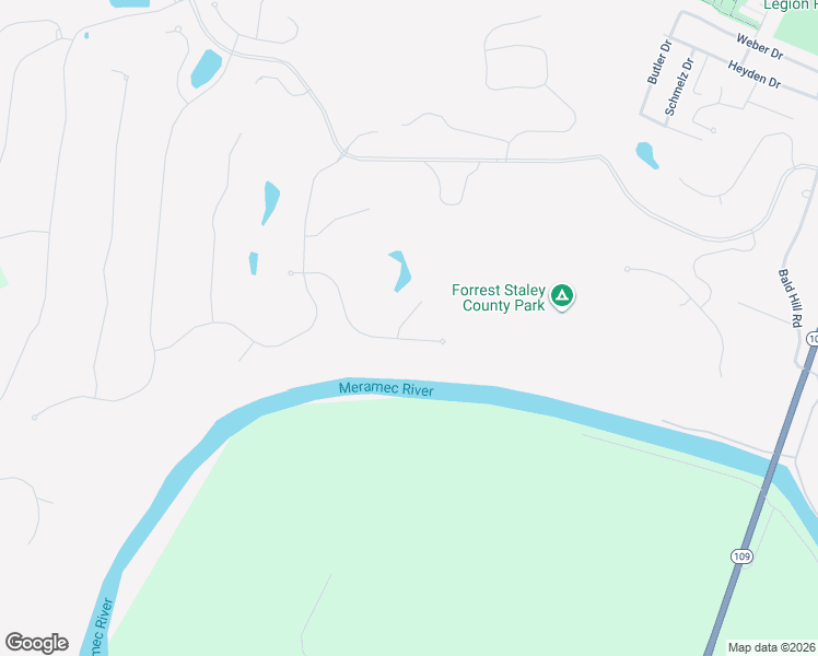 map of restaurants, bars, coffee shops, grocery stores, and more near 36 Upper Bluffs View Court in Eureka