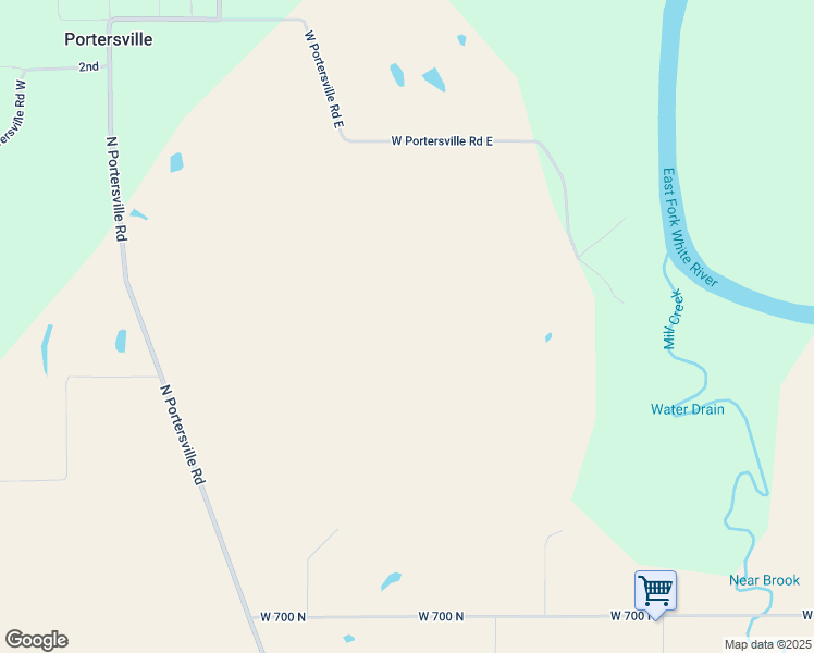 map of restaurants, bars, coffee shops, grocery stores, and more near 3220 West Portersville Road East in Jasper