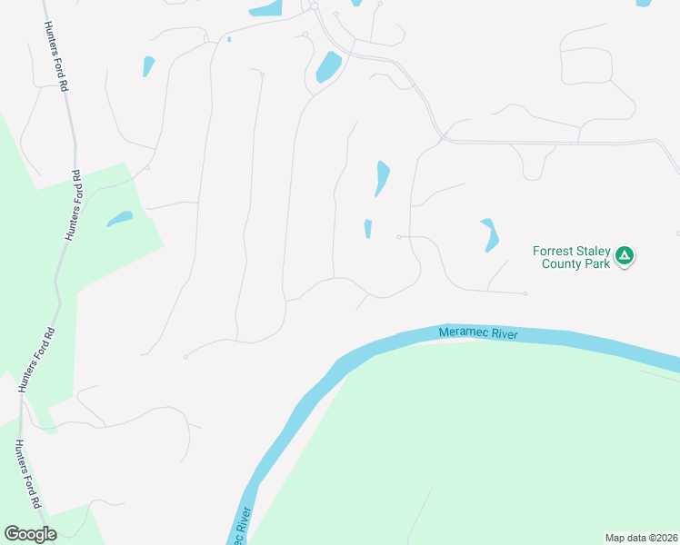 map of restaurants, bars, coffee shops, grocery stores, and more near 668 Meramec View Drive in Eureka