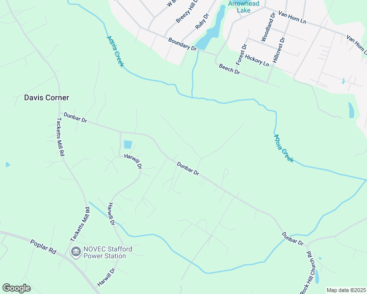 map of restaurants, bars, coffee shops, grocery stores, and more near 27 Turnstone Court in Stafford