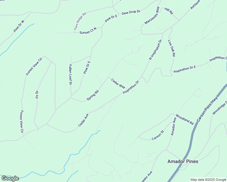 map of restaurants, bars, coffee shops, grocery stores, and more near 26769 Cedar Avenue in Pioneer