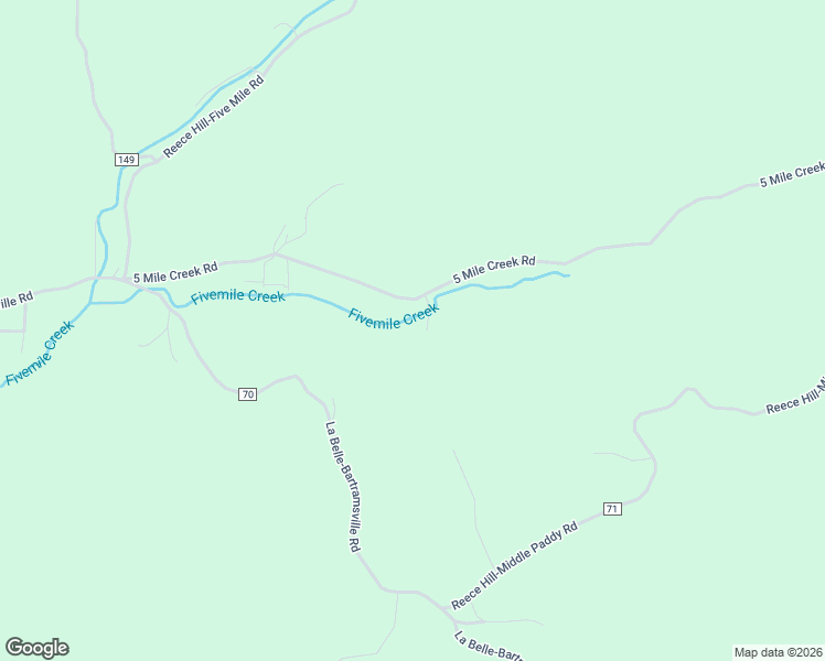 map of restaurants, bars, coffee shops, grocery stores, and more near 672 Township Road 88 in Proctorville