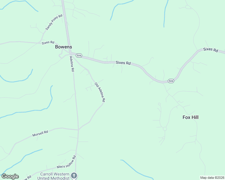 map of restaurants, bars, coffee shops, grocery stores, and more near 1630 Old Adelina Road in Prince Frederick