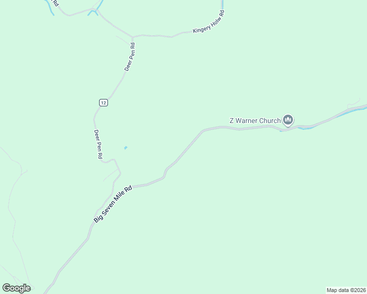 map of restaurants, bars, coffee shops, grocery stores, and more near 8116 Big Seven Mile Road in Lesage