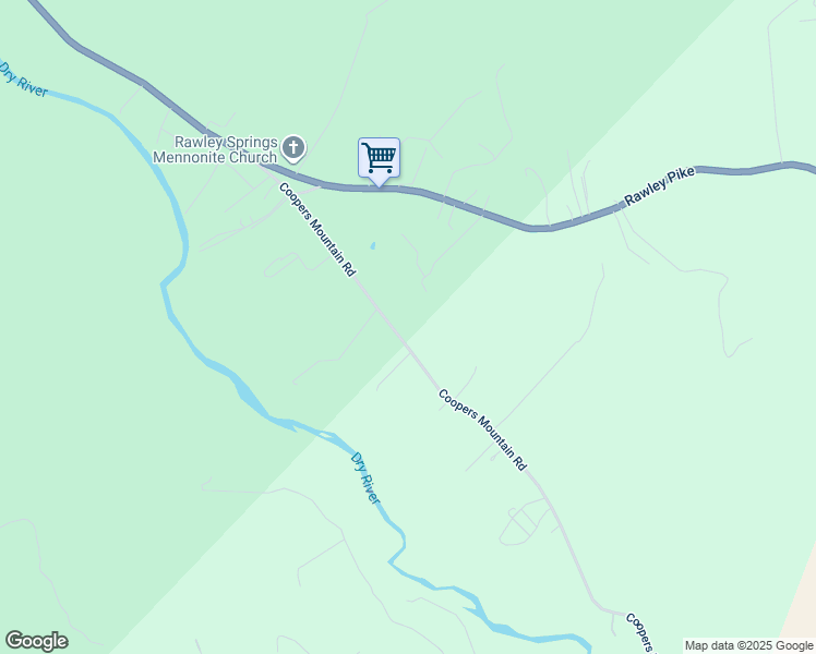 map of restaurants, bars, coffee shops, grocery stores, and more near 10224 Coopers Mountain Road in Dayton