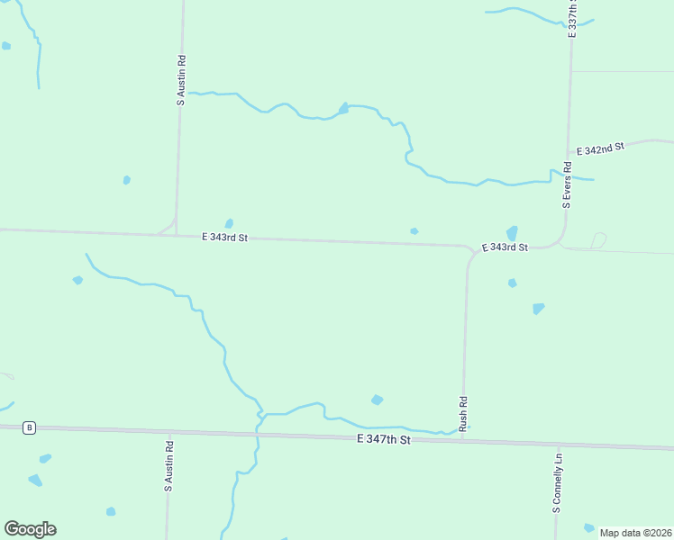map of restaurants, bars, coffee shops, grocery stores, and more near 29208 East 343rd Street in Garden City