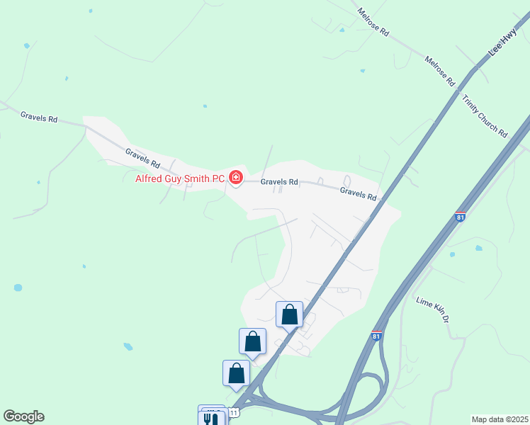map of restaurants, bars, coffee shops, grocery stores, and more near 4451-4567 Wiltshire St in Harrisonburg