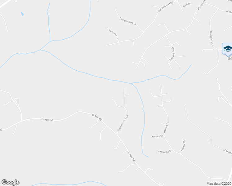map of restaurants, bars, coffee shops, grocery stores, and more near 3225 Southern Pine Lane in Port Republic