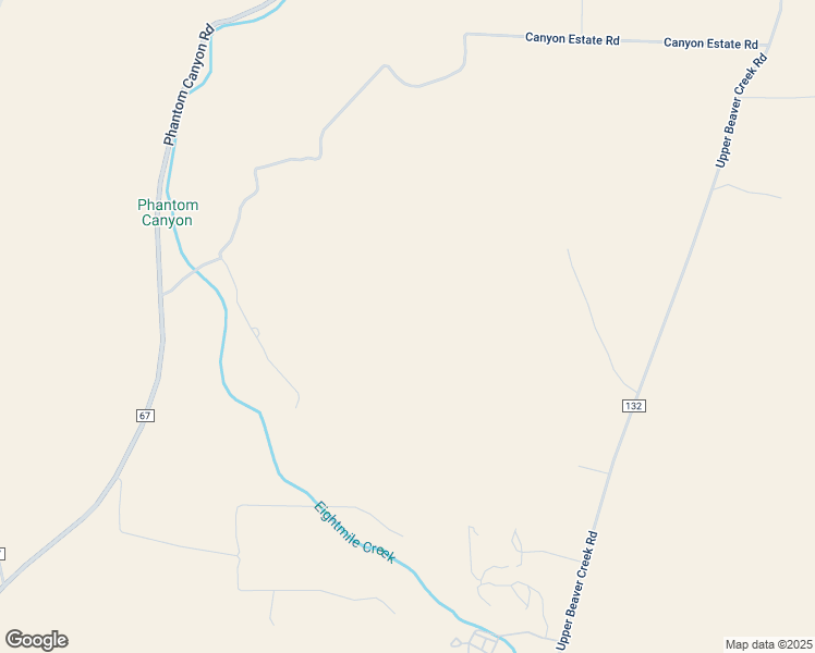 map of restaurants, bars, coffee shops, grocery stores, and more near 980 Dusty Trail Drive North in Penrose
