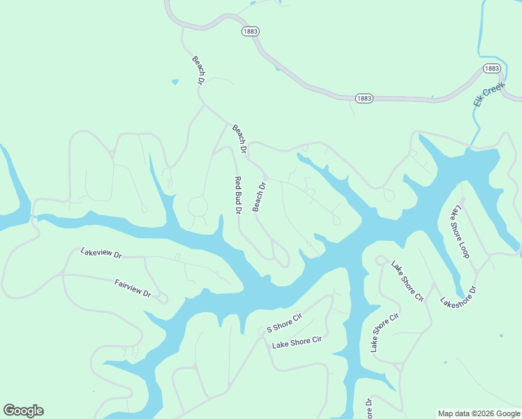 map of restaurants, bars, coffee shops, grocery stores, and more near 199 Red Bud Drive in Owenton