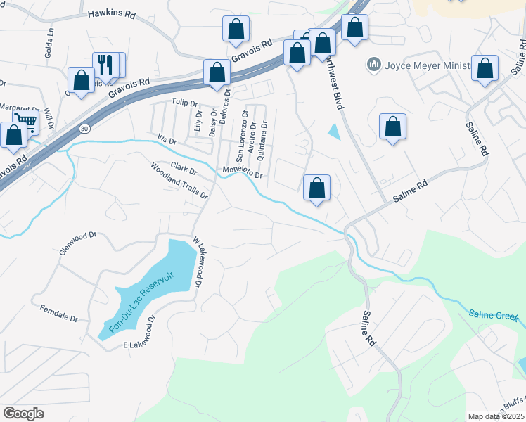 map of restaurants, bars, coffee shops, grocery stores, and more near 9 Delores Drive in Fenton