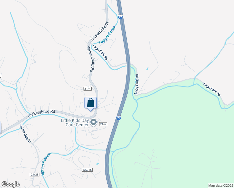 map of restaurants, bars, coffee shops, grocery stores, and more near 2005 Teresa Lane in Charleston