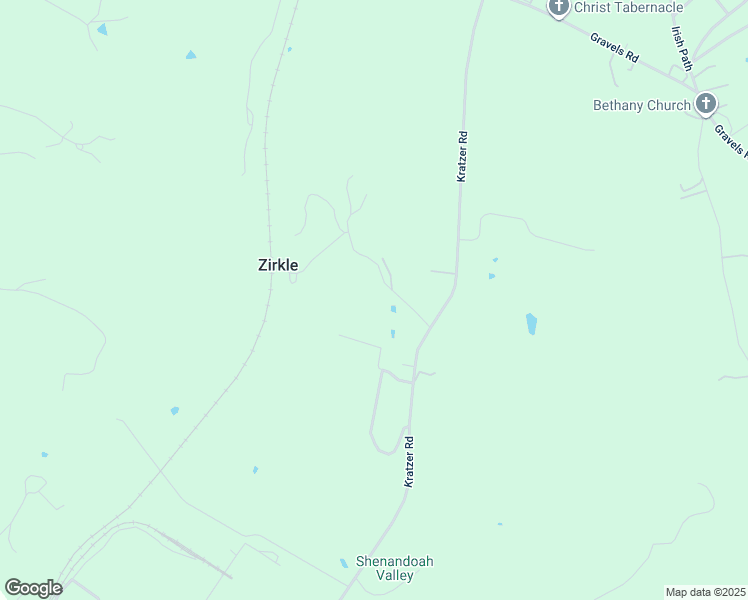 map of restaurants, bars, coffee shops, grocery stores, and more near 2147 Pulses Hill Lane in Harrisonburg